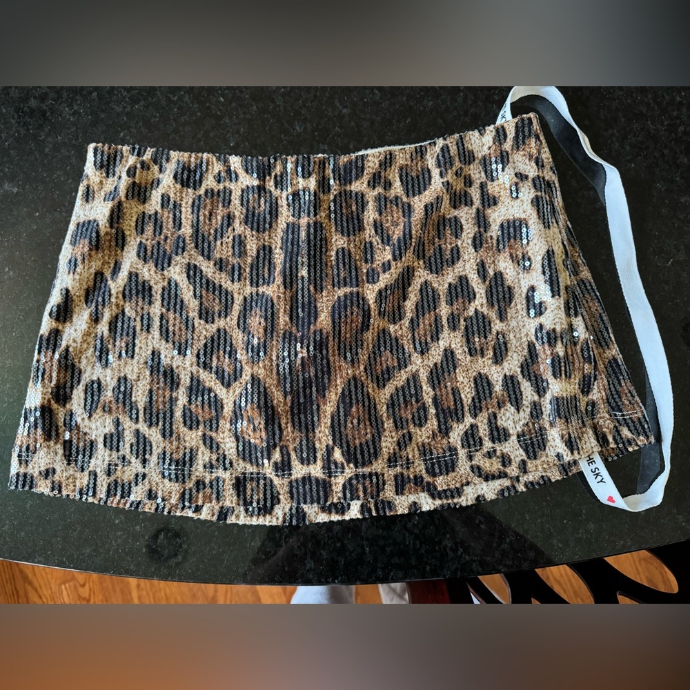 Cheetah Print Mini Skort